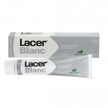 Pasta Dentífrica Lacer Blanc Plus Sabor Menta 125 ml