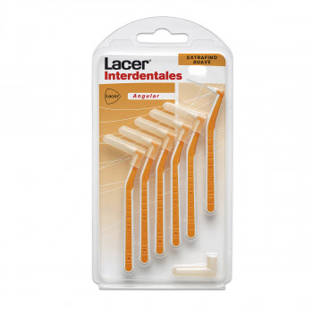 Cepillo Interdental Lacer Angular Extrafino Suave 6u.