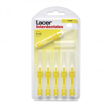 Cepillo Interdental Lacer Recto Fino 6u.