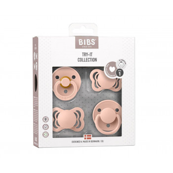 TUTETE Pack Chupetes Bib Try-It Blush