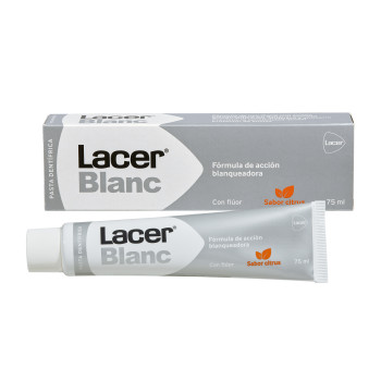 Pasta Dentífrica Lacer Blanc Plus Sabor Citrus 75 ml