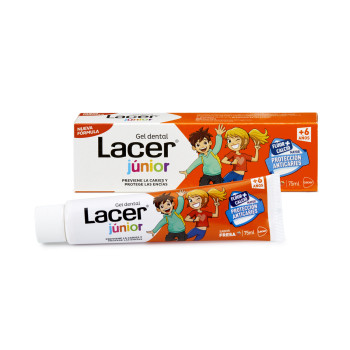 Gel Dental Lacer Infantil sabor fresa 75 ml