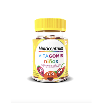 MULTICENTRUM Vitagomis Niños 30 Caramelos