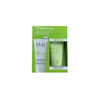 SVR Pack Sebiaclear Hydra Crema Hidratante Calmante 40 ml + Regalo Crema Lavante 55 ml