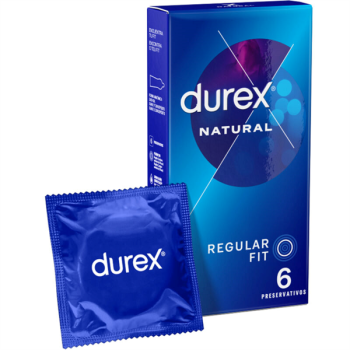 DUREX Natural Preservativos 6 Uds