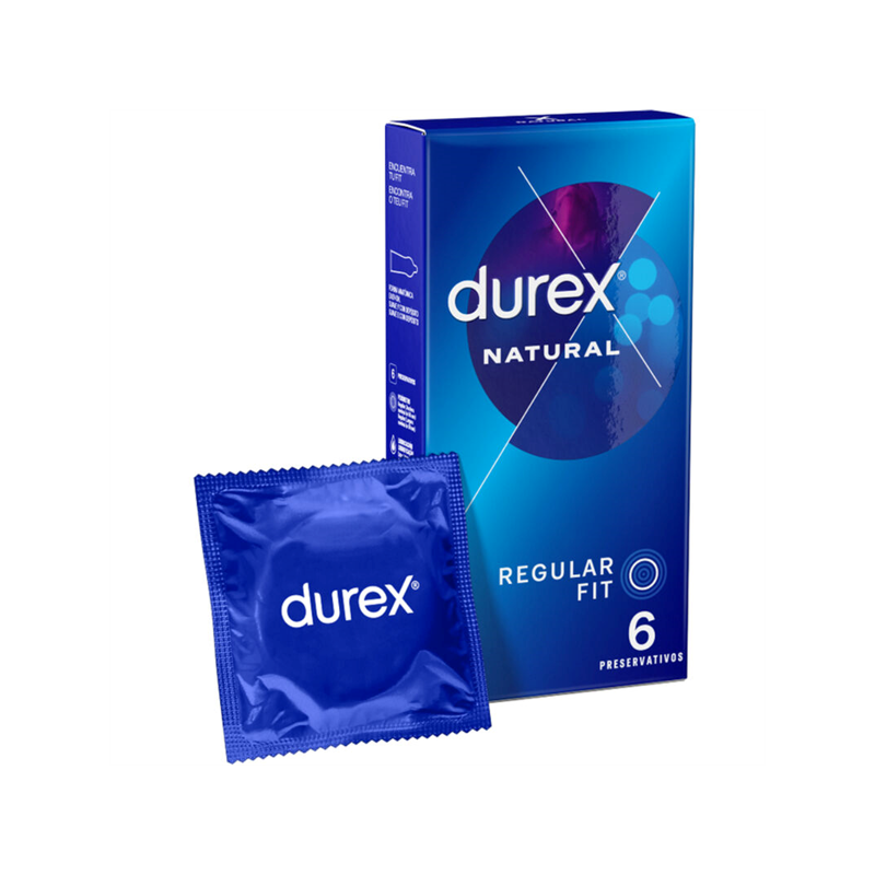 DUREX Natural Preservativos 6 Uds
