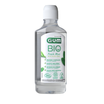 GUM Bio Fresh Mint Colutorio Con Aloe Vera 500 ml