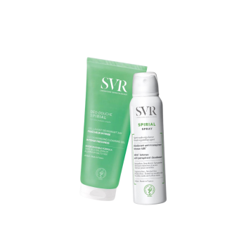 SVR Spirial Kit Sudoración Excesiva Gel Desodorante 200 ml + Spray Antitranspirante 75 ml