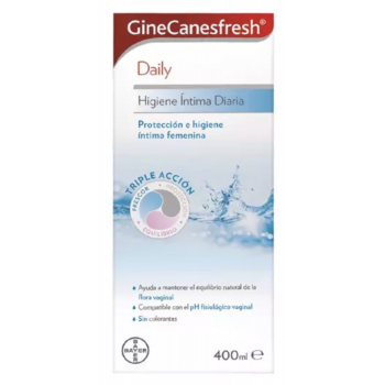 GINECANESFRESH gel higiene íntima diaria 400ml