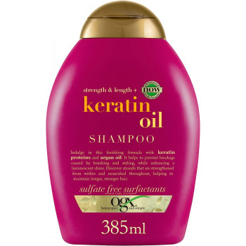 OGX Champú Aceite de Keratina rosa 385 ml