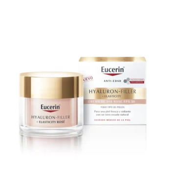 EUCERIN Hyaluron-Filler + Elasticity Crema de Día Rosé FPS 30 50 ml