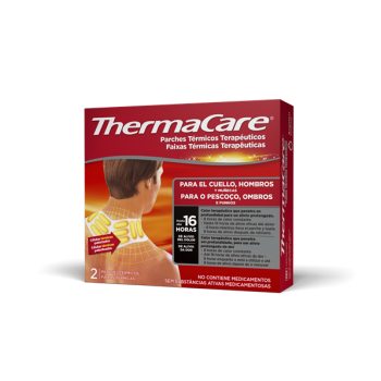 THERMACARE Parche Térmico Cuello Hombro Muñeca 2 Parches