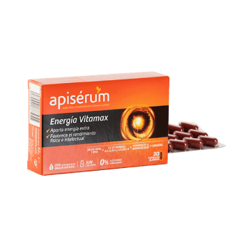 APISÉRUM Energía Vitamax 30cápsulas blandas