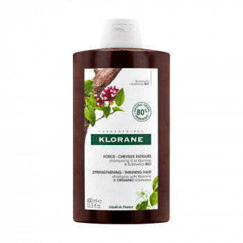 KLORANE Champú a la Quinina y Edelweiss Bio 400 ml