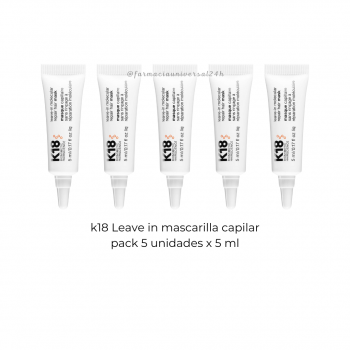 K18 Pack mascarilla molecular 5uds x 5ml