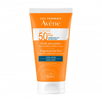 AVENE Fluido Sin Perfume SPF 50+ 50 ml