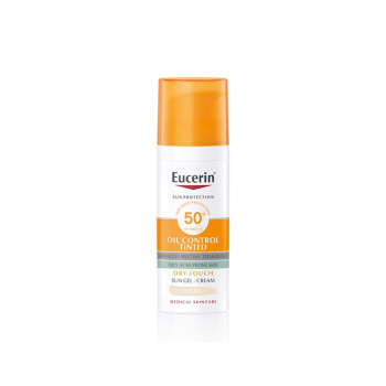 EUCERIN Sun Face Oil Control Tono Claro FPS50+ 50ml