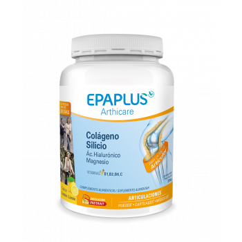 EPAPLUS Arthicare Colágeno + Silicio + Hialurónico + Magnesio Sabor Limón 334 g