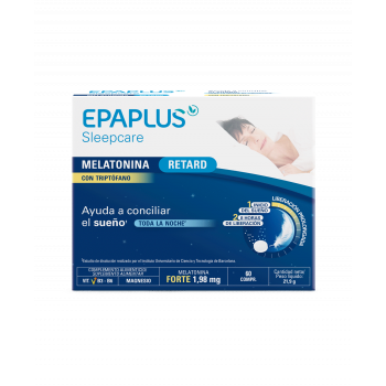 EPAPLUS Melatonina Retard con triptófano 60 comprimidos