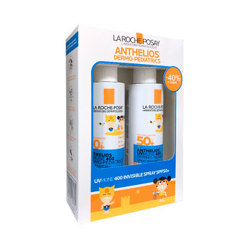 ANTHELIOS Dermopediatrics Spray Invisible SPF 50+ Duplo 2 x 200 ml