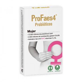 PROFAES4 Probióticos Mujer 30 cápsulas