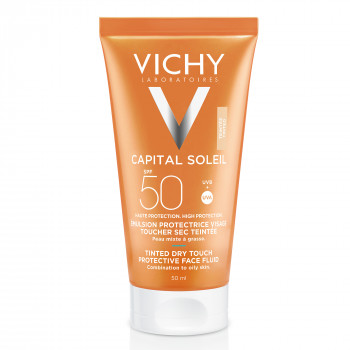 VICHY Capital Soleil Crema Toque Seco Con Color SPF 50+ 50 ml