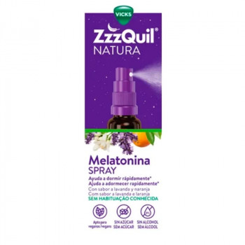 ZZZQUIL NATURA Melatonina spray 30ml