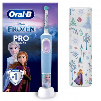 ORAL-B Cepillo Eléctrico Pro Kids 3+ Frozen con 2 Recambios 1 ud