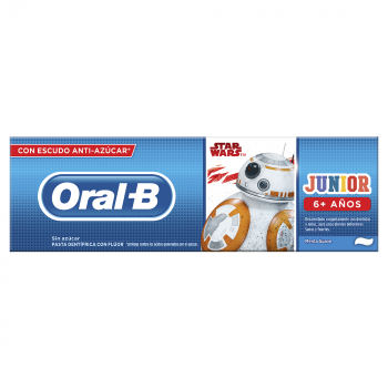 ORAL-B Pasta Dentífrica Infantil +6 Años Star Wars 75 ml