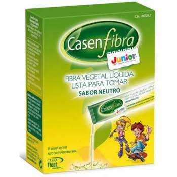 CASENFIBRA Junior Fibra Vegetal Líquida 14 Sobres de 5 ml