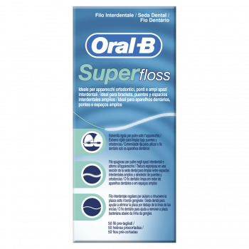 ORAL-B Seda Dental Superfloss Menta 50 uds