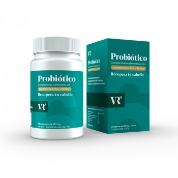 VR6 probiótico recupera tu cabello 45cápsulas