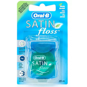 ORAL-B Seda Dental con Cera Satin Floss 25 m