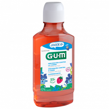 GUM Junior Colutorio Sabor Fresa 300 ml