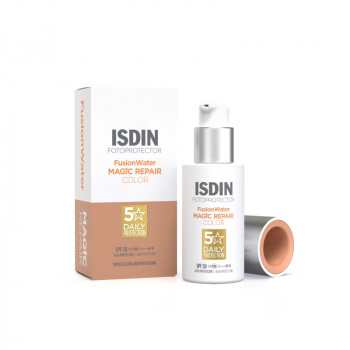 ISDIN FusionWater Magic repair color SPF 50+ 50 ml