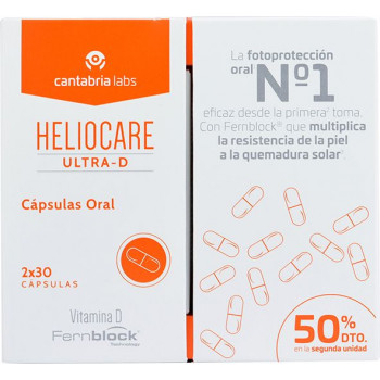 HELIOCARE Ultra D Cápsulas Oral Duplo 2 x 30 Cápsulas