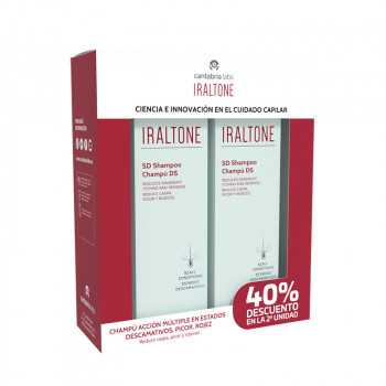 IRALTONE Champú DS 2 uds x 200 ml