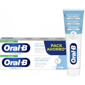 ORAL-B Pasta Dentífrica Encias y Esmalte Pro-Repair Duplo 2 x 100 ml