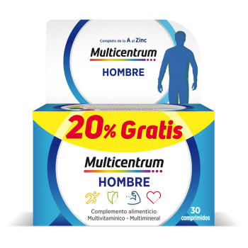 MULTICENTRUM Hombre 30 Comprimidos