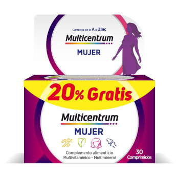 MULTICENTRUM Mujer 30 comprimidos