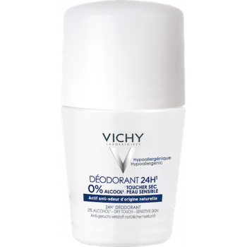 VICHY Desodorante Natural 24H Sin Sales de Aluminio 50 ml