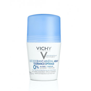 VICHY DESODORANTE MINERAL TOLERANCIA OPTIMA ROLL ON 50ML