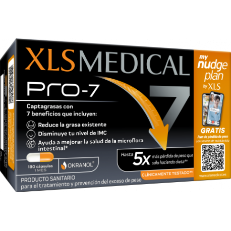 XLS MEDICAL Pro-7 180 cápsulas
