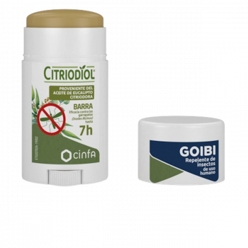 GOIBI Antimosquitos Citriodiol Barra 50 ml