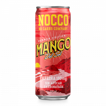 NOCCO Bebida Energética Mango Del Sol 330 ml