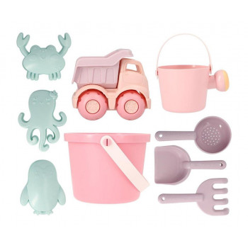 TUTETE Set de Juguetes de Playa Cubo Gloss