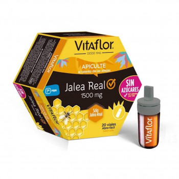 VITAFLOR Jalea Real Pura Sin Azucares 20 viales