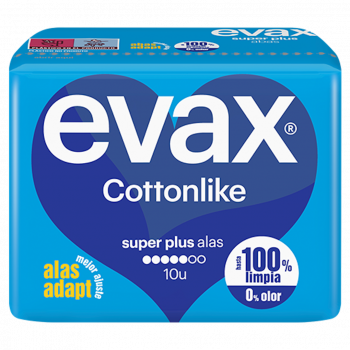 EVAX Cottonlike Superplus Alas 10 uds