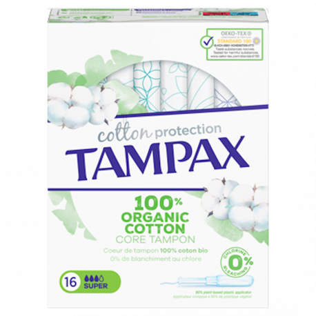 TAMPAX Cotton Protection Super 16 uds