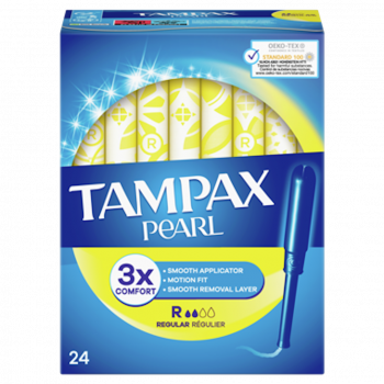 TAMPAX Pearl Regular Tampones con Aplicador 24 uds